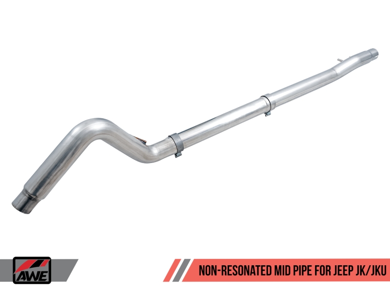 AWE Tuning 07-18 Jeep Wrangler JK/JKU 3.6L Non-Resonated Mid Pipe thumbnail 8