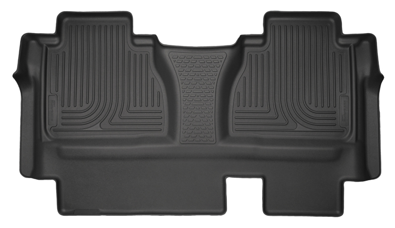 Husky Liners 14-15 Toyota Tundra Double Cab Pickup Weatherbeater Black 2nd Seat Floor Liners thumbnail 7