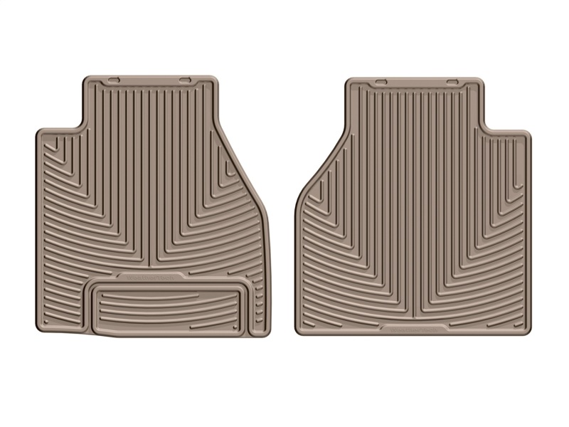 WT Rubber Mats - Rear - Tan