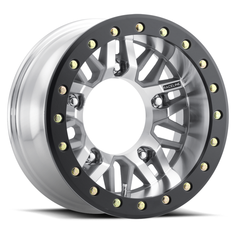 Raceline RT260M Ryno 15x7in / 5x205 BP / -45mm Offset / 160mm Bore - Machined Beadlock Wheel thumbnail 3