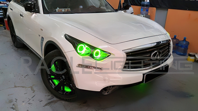 Oracle Infiniti QX70 09-15 Halo Kit - ColorSHIFT
