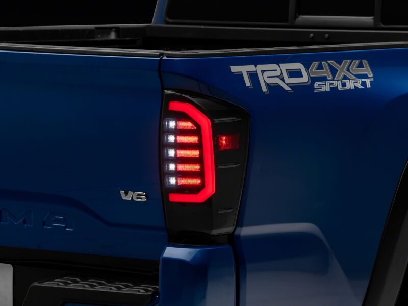 Raxiom 16-23 Toyota Tacoma Axial Series LED Tail Lights- Black Housing- Smoked Lens thumbnail 7