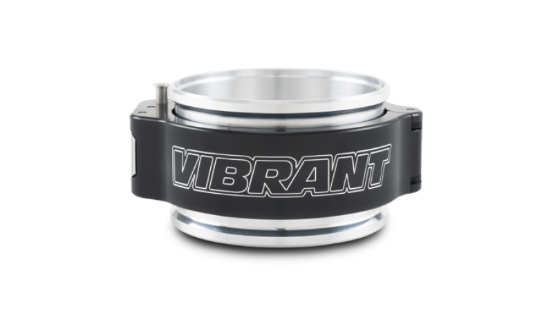 Vibrant 3in O.D. Aluminized HD 2.0 Clamp Assembly - Anodized Black thumbnail 3