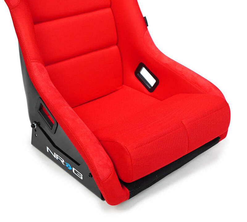 NRG FRP Fiber Glass Bucket Seat (Red) - XLarge thumbnail 3