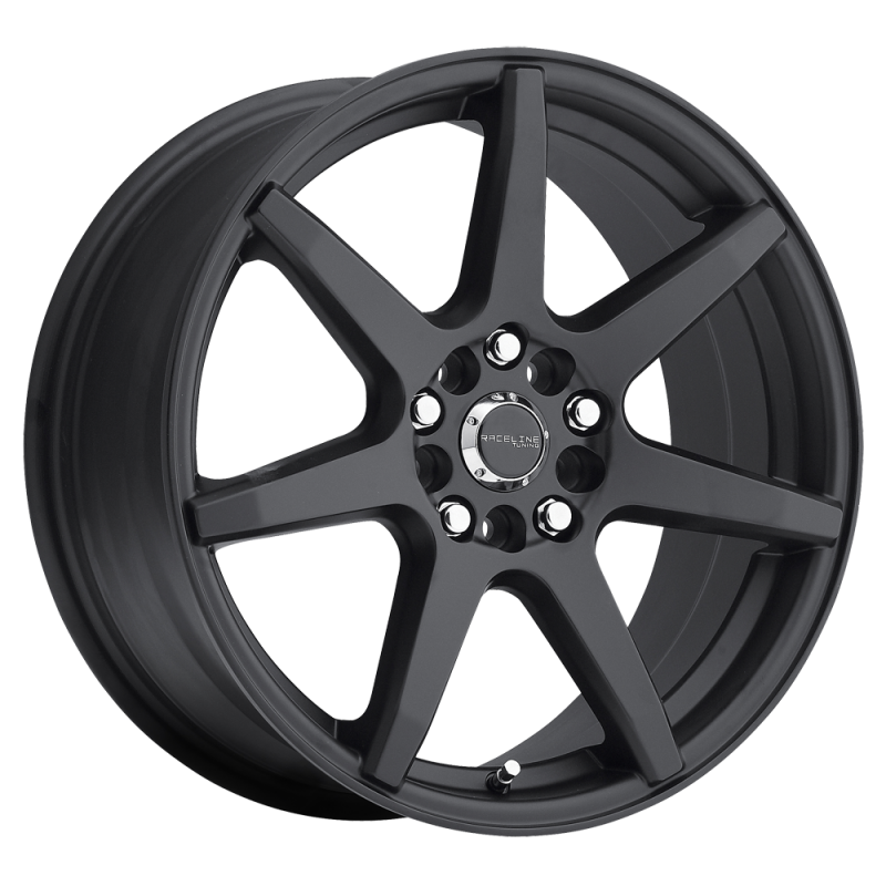 Raceline 131B Evo 16x7in / 4x100/4x108 BP / 40mm Offset / 72.62mm Bore - Satin Black Wheel thumbnail 3