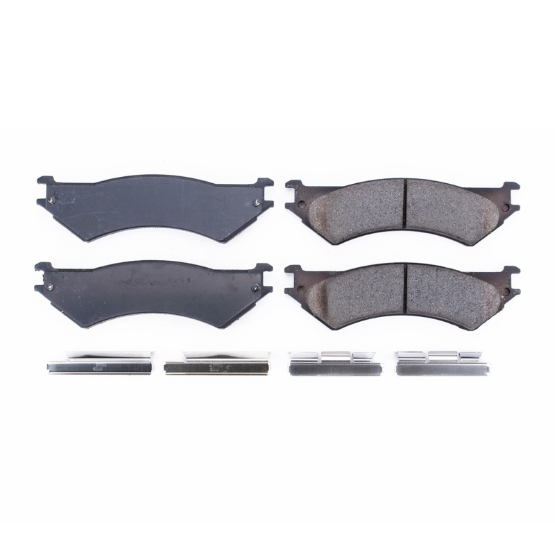 Power Stop 03-07 Ford E-250 Rear Z17 Evolution Ceramic Brake Pads w/Hardware thumbnail 7