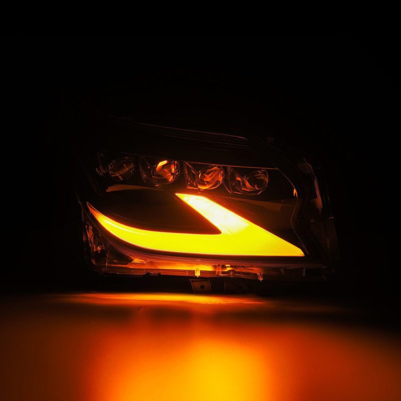 AlphaRex 14-19 Lexus GX460 (Non-AFS) NOVA LED Proj Headlights Alpha Black w/Activ Light/Seq Signal thumbnail 5