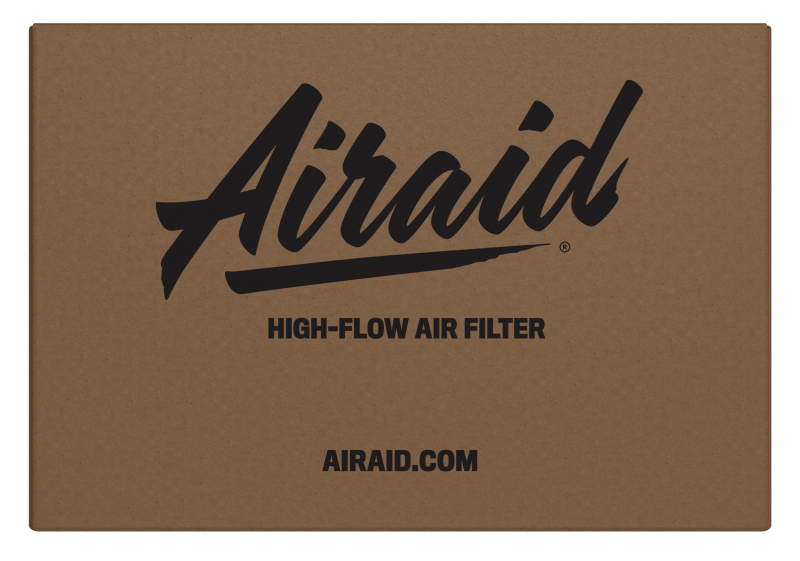 Airaid Universal Air Filter -Cone 6in FLG x 9-1/2x7-1/2in B x 6-3/8x3-3/4inTx 9-1/2in H - Synthaflow