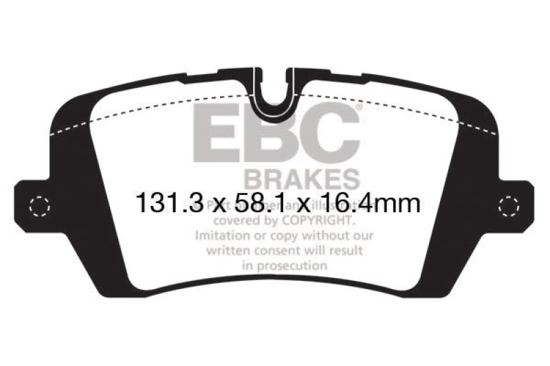 EBC S8 Brake Pad and Rotor Kit (1x ebcGD2036, 1x ebcED92161) thumbnail 9