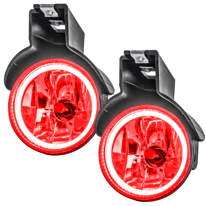 Oracle Lighting 97-00 Dodge Durango Pre-Assembled LED Halo Fog Lights -Red thumbnail 2