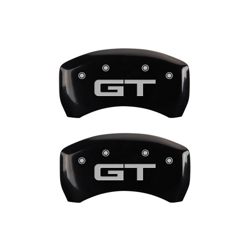 MGP 4 Caliper Covers Engraved Front & Rear MGP Yellow finish black ch thumbnail 5