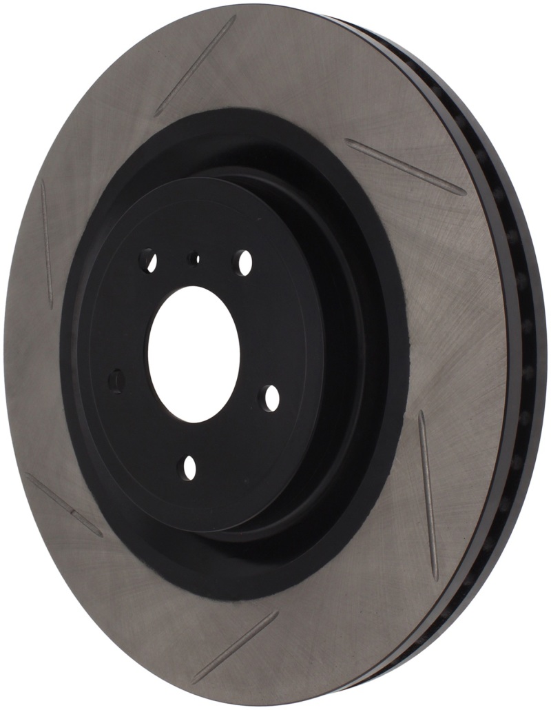 StopTech Power Slot Nissan 370z / Infiniti G37 SportStop Slotted Front Right Rotor thumbnail 5