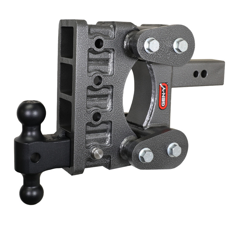 Gen-Y The Boss Torsion-Flex 2.5in Shank 6in Drop 3.5K TW 32K Hitch w/GH-0161 Dual-Ball