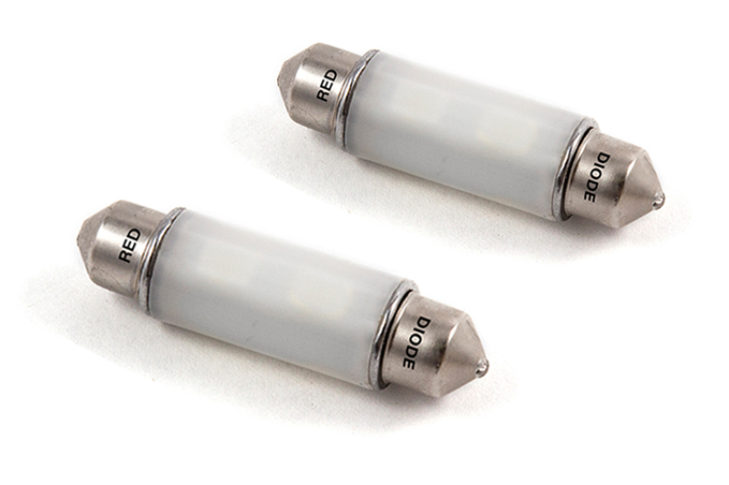 Diode Dynamics 41mm HP6 LED Bulb - Red (Pair) thumbnail 3