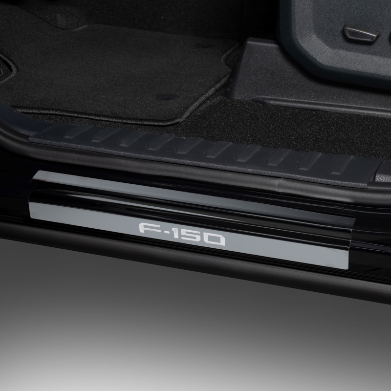 Putco 21-23 Ford Bronco w/Bronco Etching (4pcs) Black Platinum Door Sills thumbnail 2