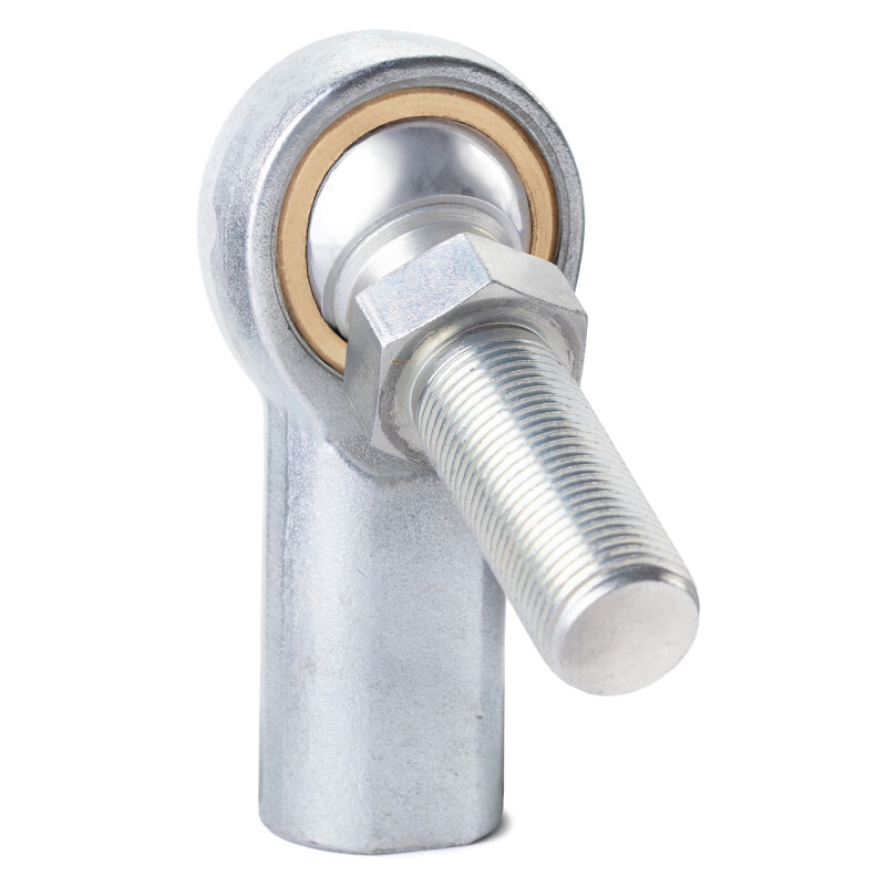 QA1 V Series 3-Pc Rod End - Female/Right Hand - .19in Bore x 3/16-24 w/Stud - Carbon Steel