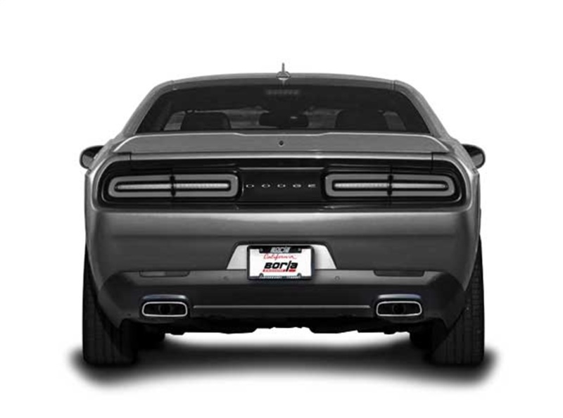 Borla 15-16 Dodge Challenger R/T 5.7L Dual Rectangle Angle Cut Dual Split Rear Exit S-Type Exhaust thumbnail 7