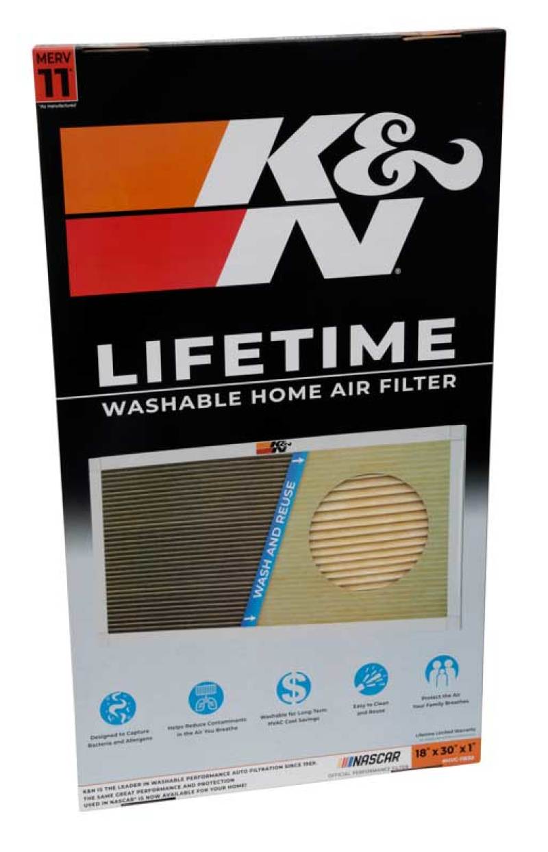 K&N HVAC Filter - 18 x 30 x 1 thumbnail 3