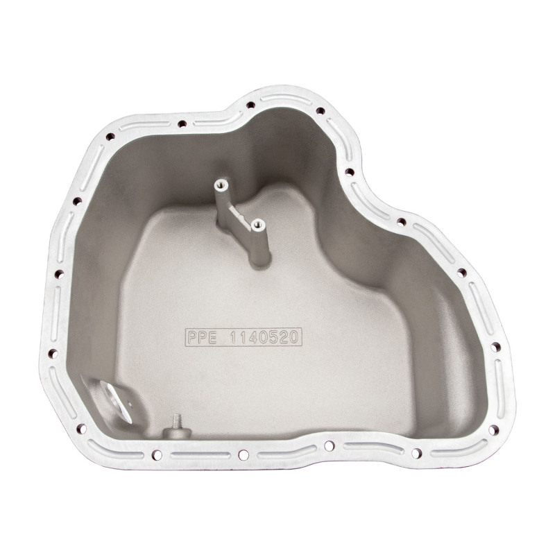 Wehrli 01-10 GM Duramax WCFab X PPE High Capacity Aluminum Oil Pan - Cat Yellow thumbnail 5