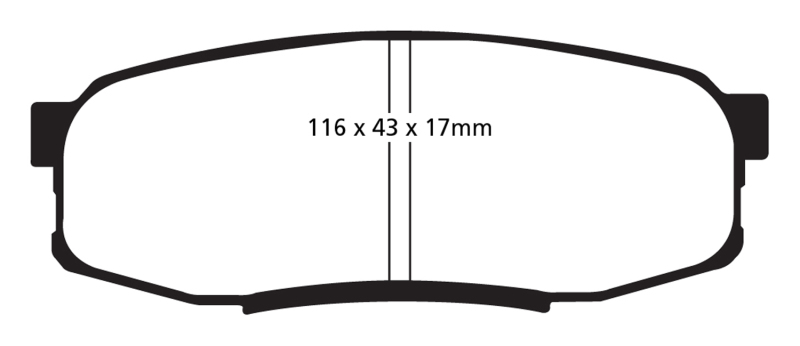 EBC S9 Brake Pad and Rotor Kit (1x ebcDP41816R, 1x ebcUSR7436) thumbnail 6