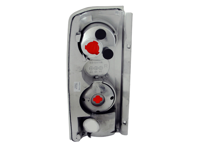 ANZO 1985-2005 Chevrolet Astro Taillights Chrome G2 thumbnail 7