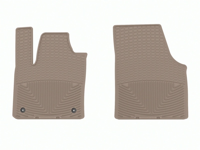 WT Rubber Mats - Front - Tan