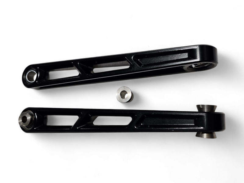 Elektric Offroad 2022+ Polaris Rzr Pro R Turbo R Volt Billet Front Sway Bar Links Anodized Black