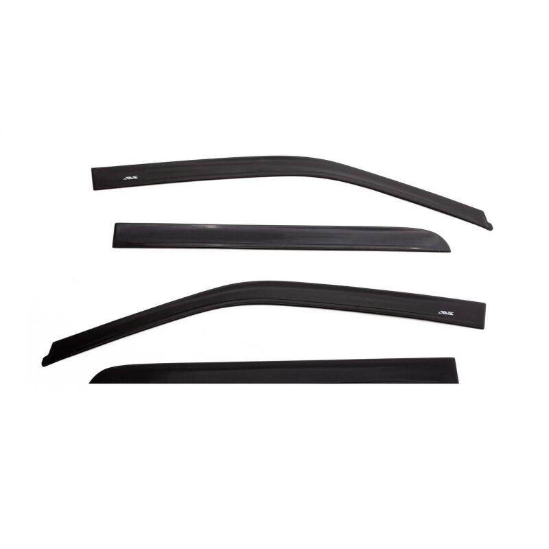 Auto Ventshade Low-Profile Ventvisors 774080 Side Window Visors, Low Profile, Ventvisor Deflectors, Front and Rear, Acrylic, Matte Black, Chevrolet, GMC, Set of 4 thumbnail 3