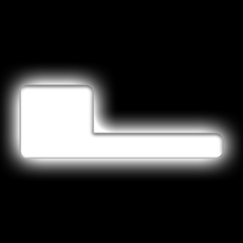 ORACLE Lighting Universal Illuminated LED Letter Badges - Matte Wht Surface Finish - L thumbnail 2
