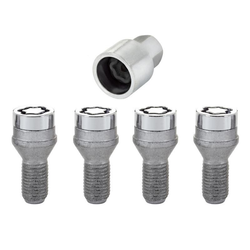 Cone Seat Style Wheel Lock Bolts-Chrome