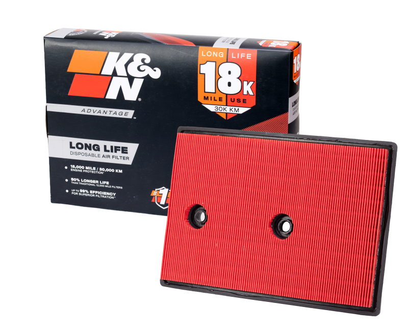 K&N Advantage Air Filter 18K Miles Audi A3 L4-1.4L F/I 2013-2024 thumbnail 2