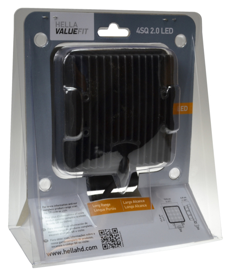 Hella ValueFit Work Light 4SQ 2.0 LED MV LR LT thumbnail 9