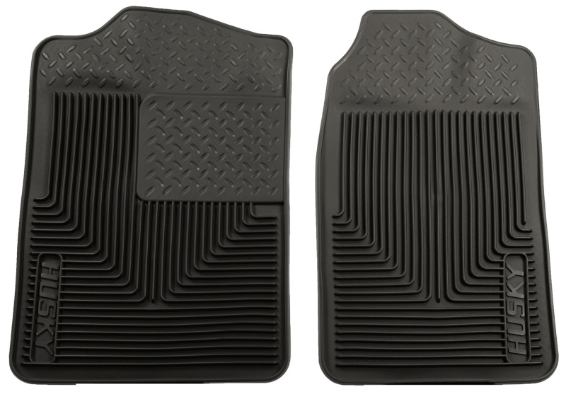 Husky Liners 88-98 Chevy/GMC C/K Series Truck/73-93 Dodge Ram Heavy Duty Black Front Floor Mats thumbnail 5
