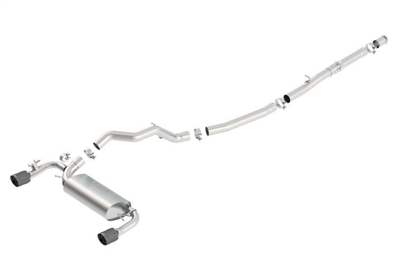 Borla 16-17 Focus RS Turbocharged 2.3L Single Split Exit ATAK Catback Exhaust thumbnail 5