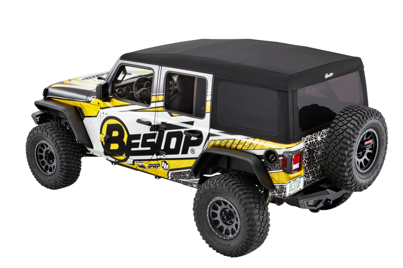 Bestop 18-26 Jeep Wrangler JL 4-Door Supertop Ultra (Premium Black Twill)
Supertop Ultra