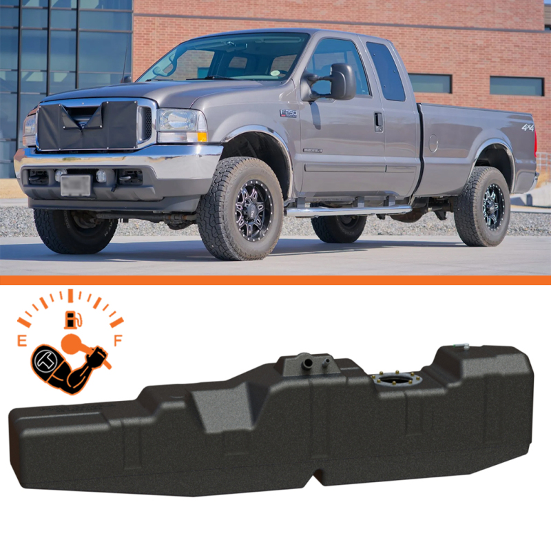Titan Fuel Tanks 99-07 Ford F-250/F-350 PowerStroke Crew/Ext. Cab Long Bed 60 Gal. XXL Mid-Ship Tank