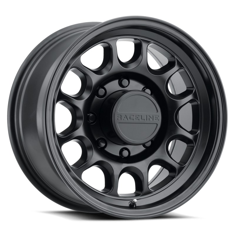 Raceline 958B Rogue 18X9in / 6X135 BP / 18mm Offset / 87.1mm Bore - Satin Black Wheel thumbnail 4