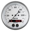 AutoMeter Gauge Speedometer 3-3/8in. 120MPH GSP Old Tyme White thumbnail 6