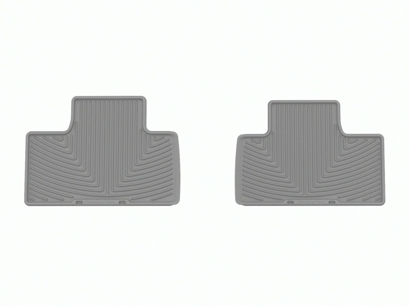 WT Rubber Mats - Rear - Grey