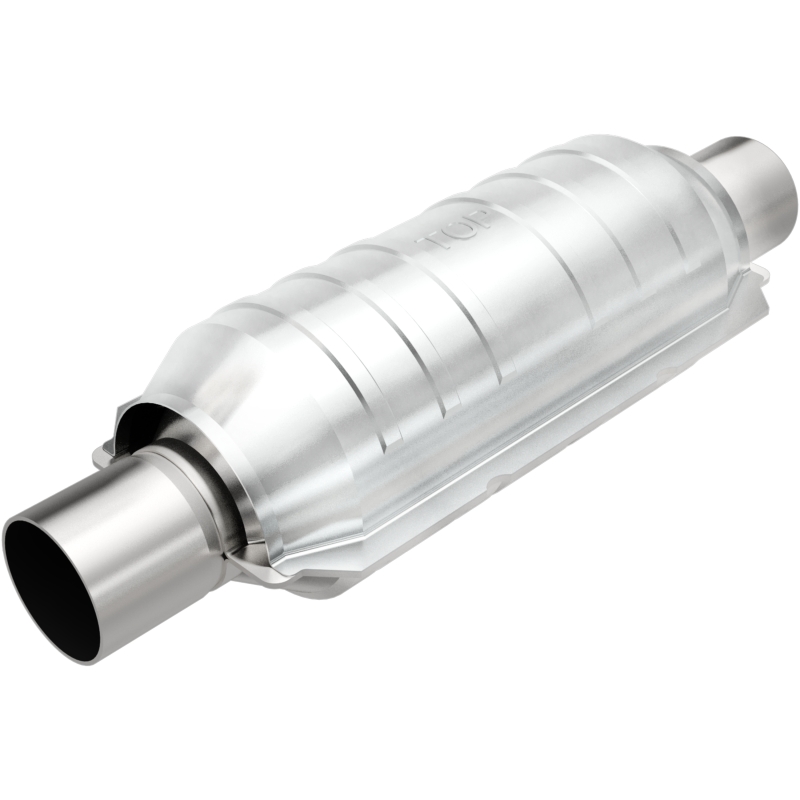 MagnaFlow Universal Catalytic Converter 2.25in Front CA thumbnail 2