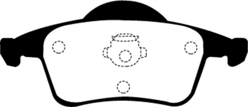 EBC 01-05 Volvo S60 2.3 Turbo T5 Ultimax2 Rear Brake Pads thumbnail 6