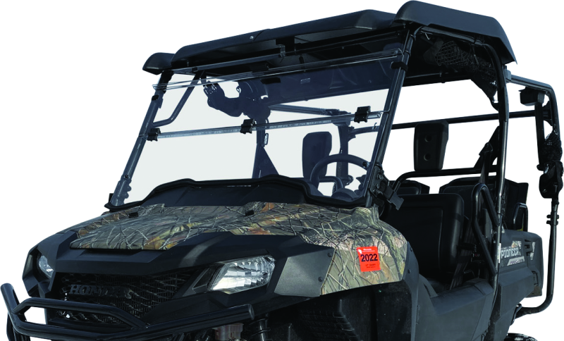 Quadboss Powersports Windshields 375782 Windshields, QB WINDBREAK FOLDING SHIELD, Clear thumbnail 7