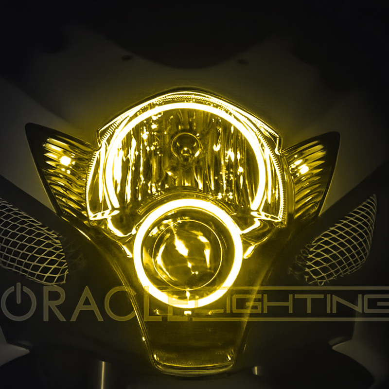 Oracle Suzuki GSX-R 1000 08-13 LED Motorcycle Halo Kit - ColorSHIFT