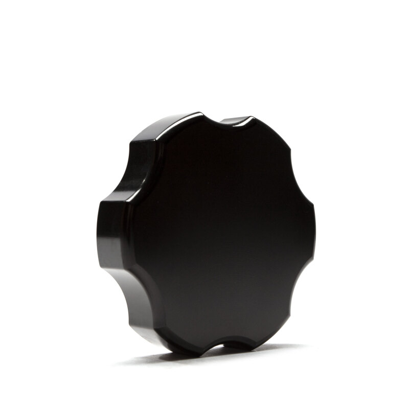 Wehrli 17-26 Ford Super Duty Power Stroke 6.7L Billet Power Steering Reservoir Cap - Black thumbnail 6