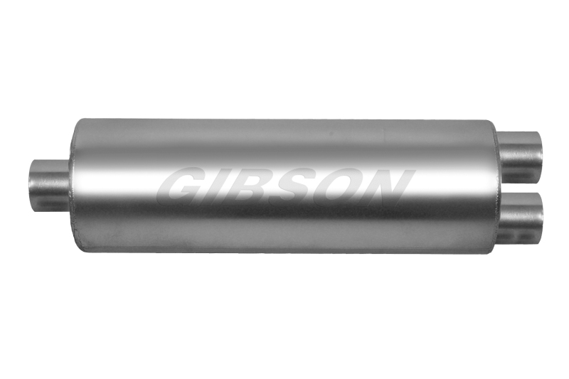 Gibson SFT Superflow Center/Dual Round Muffler Stainless thumbnail 3