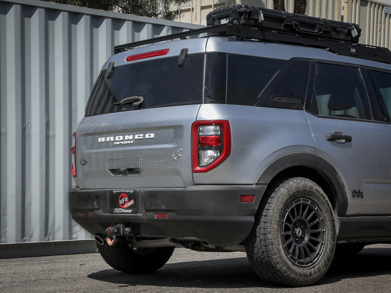 aFe Ford Bronco Sport 21-22 L3-1.5L (t)/L4-2.0L (t) Vulcan Axle-Back Exhaust System- Polished Tips thumbnail 9