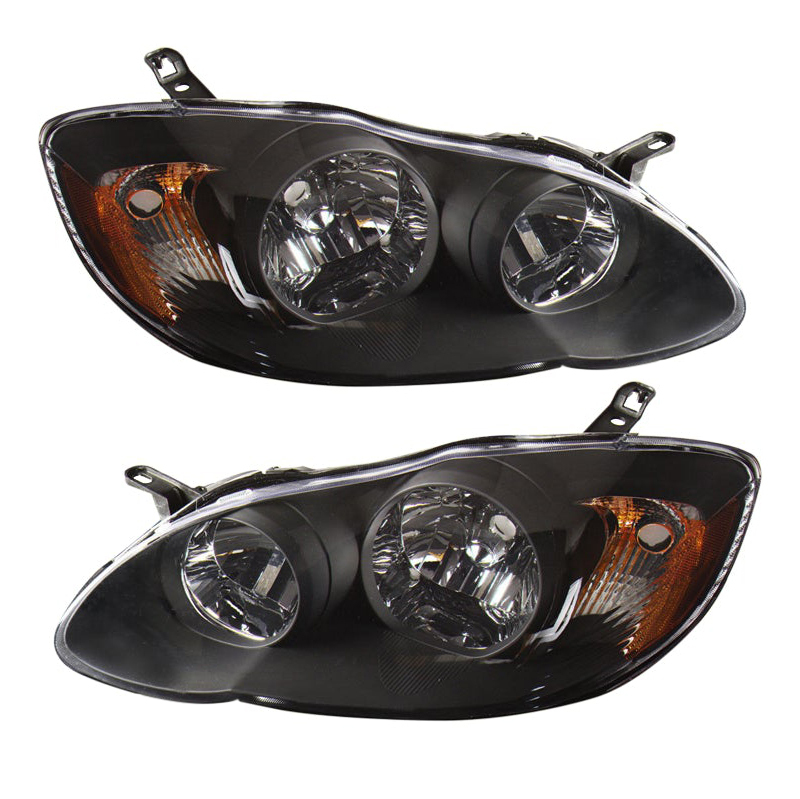 Oracle 03-04 Toyota Corolla S-Type SMD HL - Black - White thumbnail 2