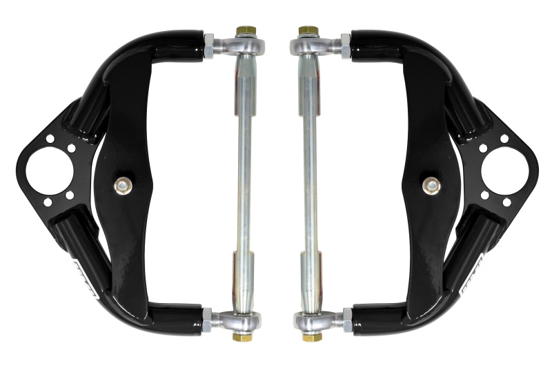 UMI 3056 arms add caster, smooth travel, and easy camber/caster adjustment.