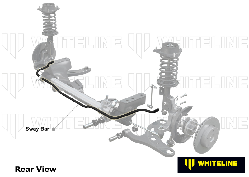 Whiteline 06-11 Honda Civic FD2 Type R BHF77Z Front Sway Bar (27mm) thumbnail 6
