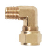 Kleinn 1/4In OD Tubing 1/4In M NPT Elbow Compression Fitting thumbnail 6